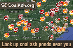 Find a coal plant near you at Southeast Coal Ash dot org
